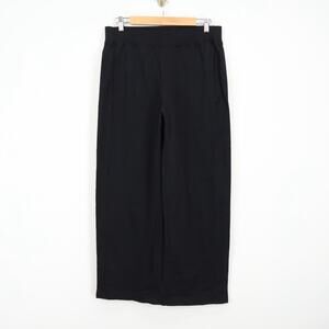 American Giant Womens French Terry Straight Sweatpant Black Size Large